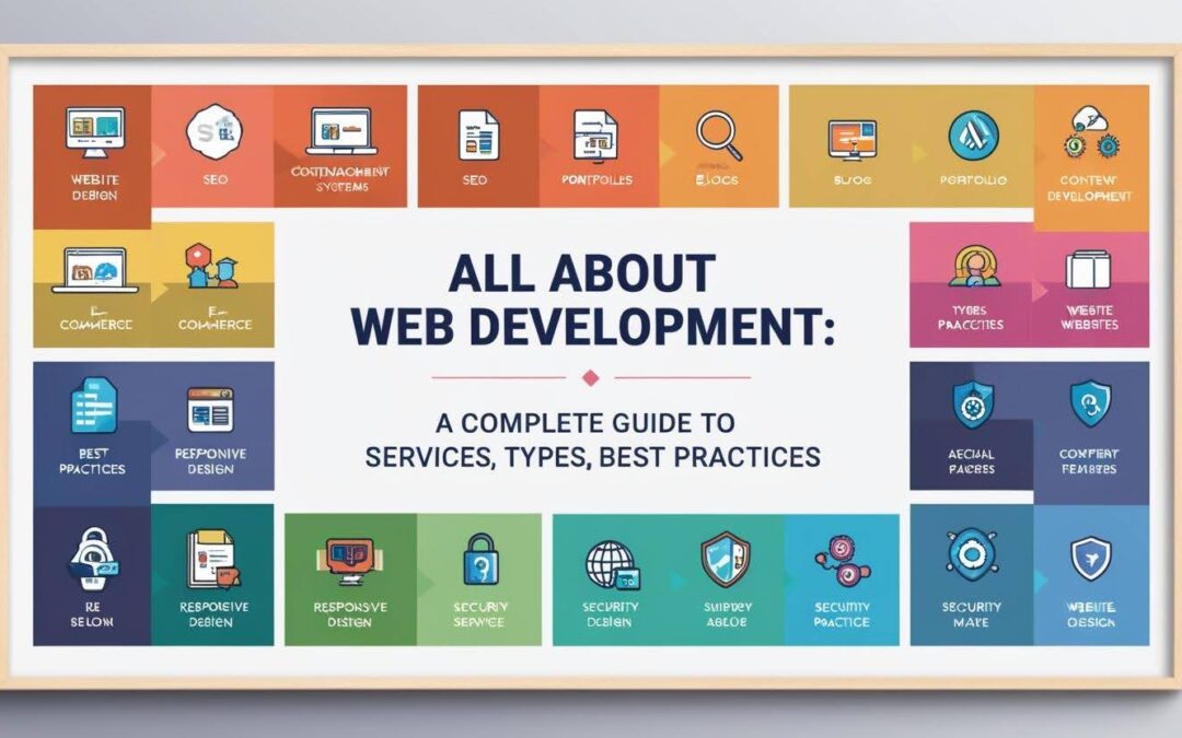 All About Web Development: A Complete Guide to Services, Types, and Best Practices